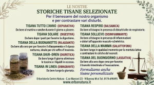 le nostre storiche tisane