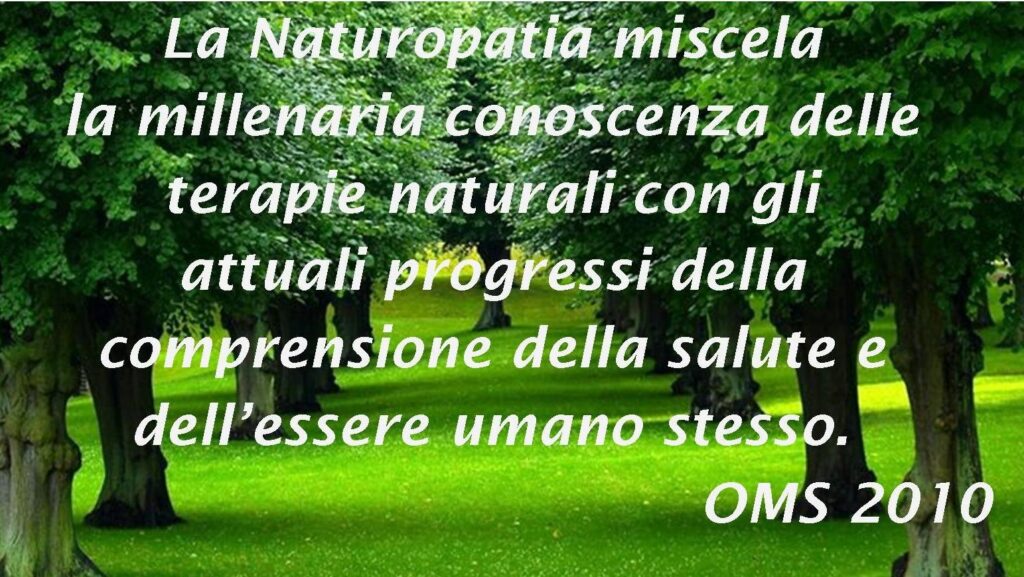 OMS naturopatia