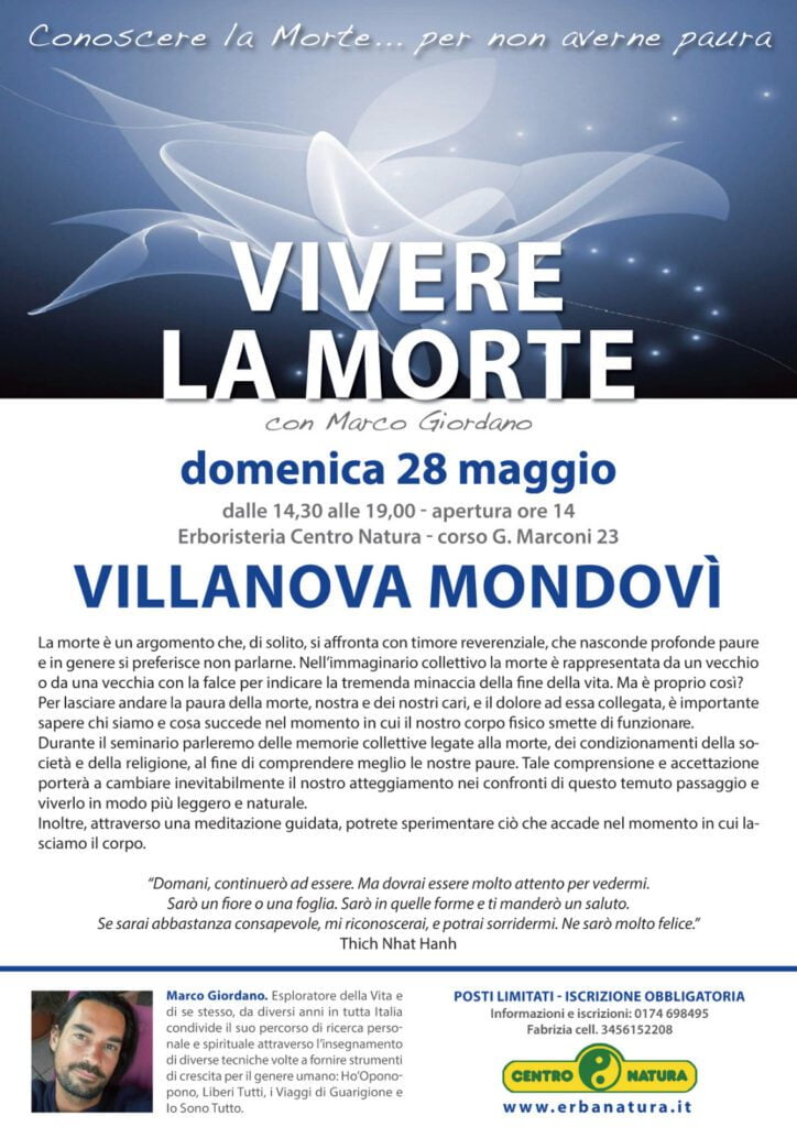 Vivere la morte per non averne paura