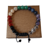 Bracciale 7 Chakra in pietre naturali